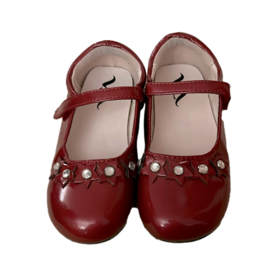 Nina red Patton, leather Mary Jane’s